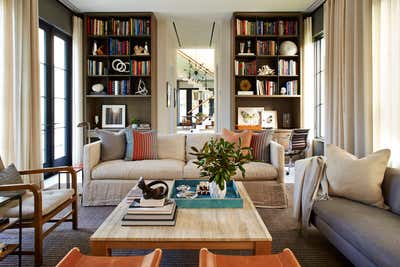  Mid-Century Modern Family Home Living Room. Vero Beach by Dumais ID.