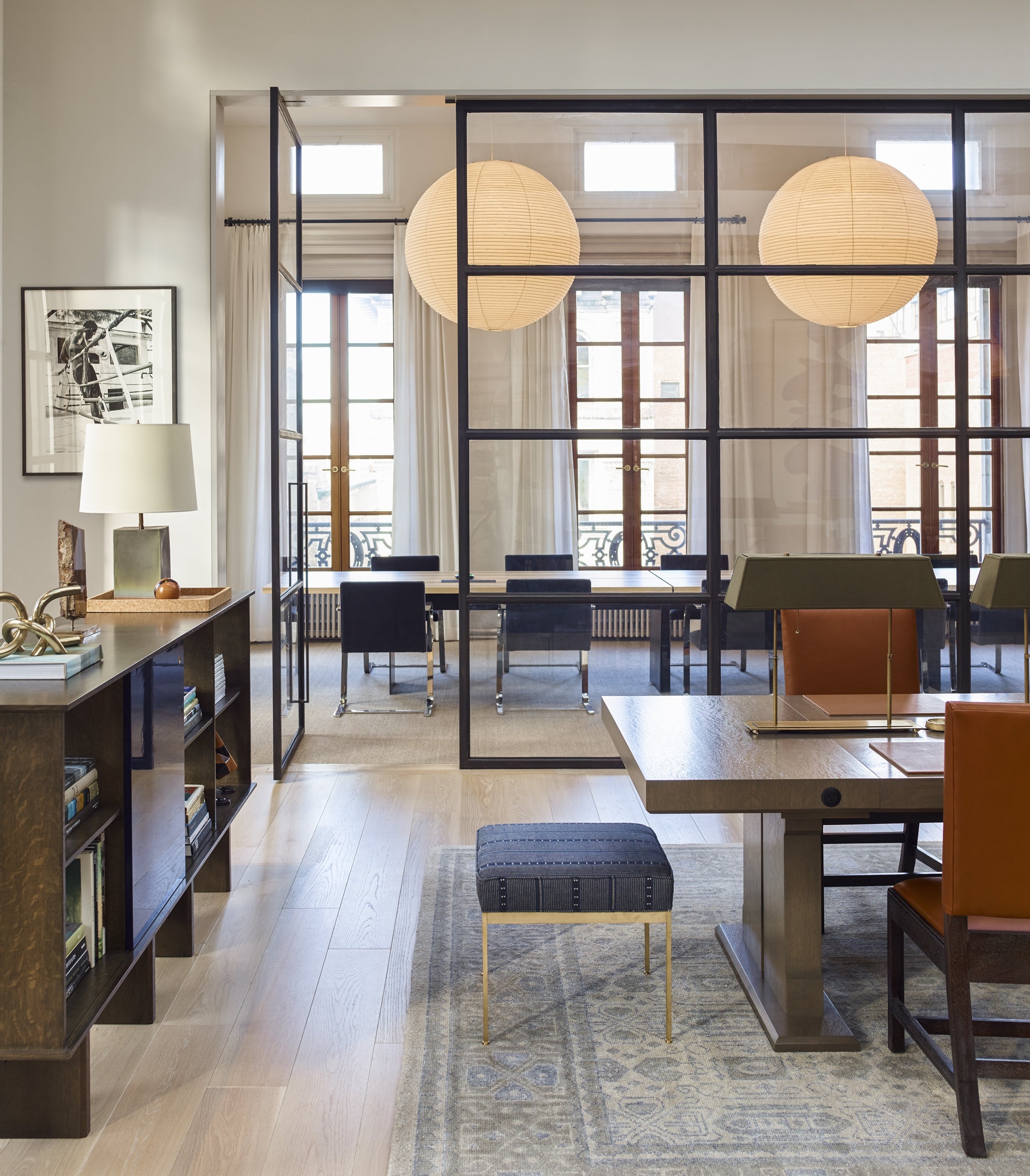 Mid-Century Modern Workspace