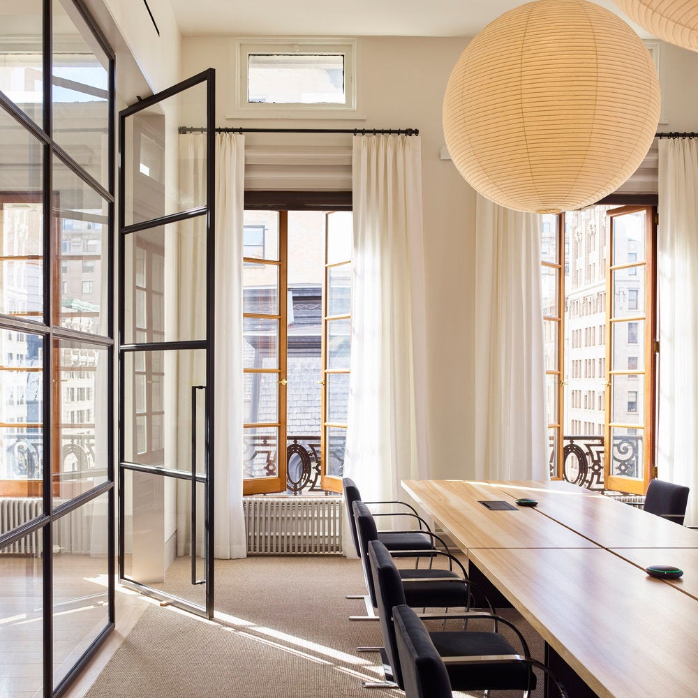 Mid-Century Modern Meeting Room