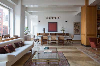  Contemporary Apartment Open Plan. Tribeca Apartment by Laura Santos Interiors.