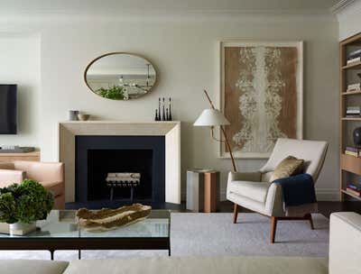  Mid-Century Modern Apartment Living Room. Upper East Side by Dumais ID.