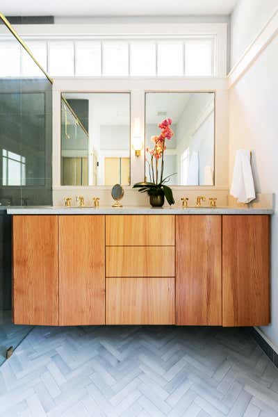  Contemporary Family Home Bathroom. Monte Vista Bungalow by Collected Design Studio.