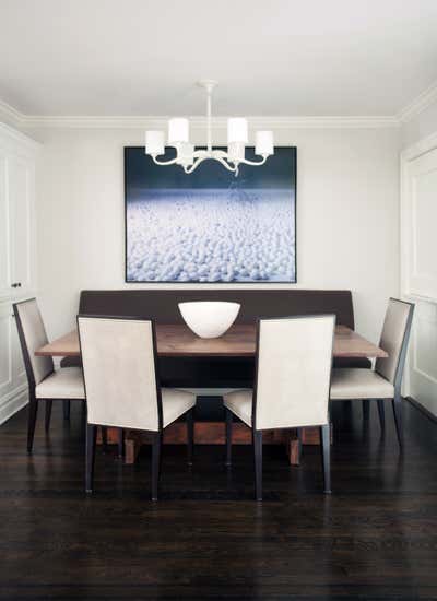  Transitional Apartment Dining Room. Central Park West Apartment by BA Torrey.