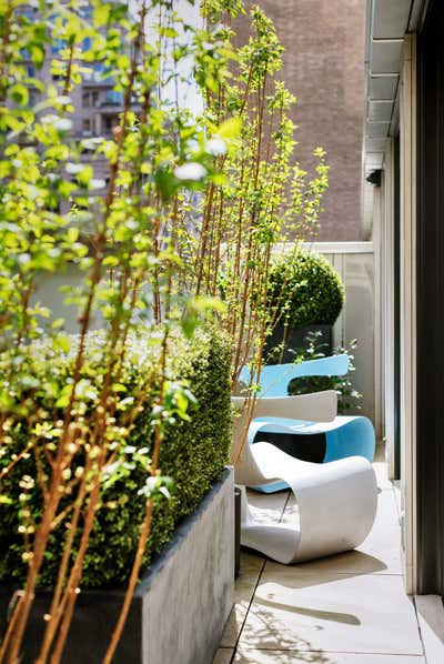 Modern Patio and Deck. Kips Bay Decorator Show House - 2018 by BA Torrey.