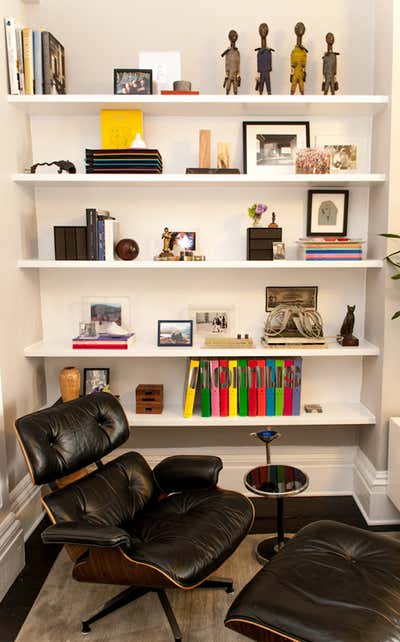  Eclectic Family Home Office and Study. Charles Street Town House by Box Street Design.
