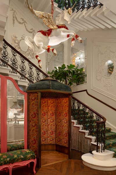  Eclectic Maximalist Mixed Use Lobby and Reception. Annabel's by Martin Brudnizki Design Studio.