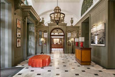  Hotel Lobby and Reception. University Arms Cambridge by Martin Brudnizki Design Studio.
