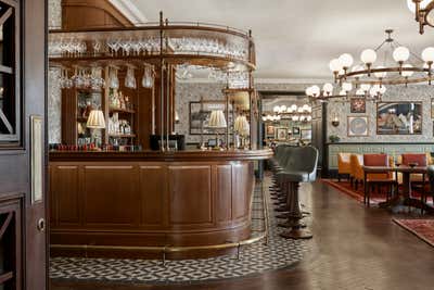  Eclectic Hotel Bar and Game Room. University Arms Cambridge by Martin Brudnizki Design Studio.