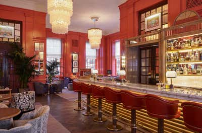  Maximalist Hotel Bar and Game Room. The Coral Room by Martin Brudnizki Design Studio.