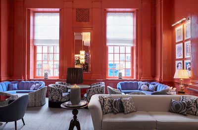  Maximalist Hotel Bar and Game Room. The Coral Room by Martin Brudnizki Design Studio.