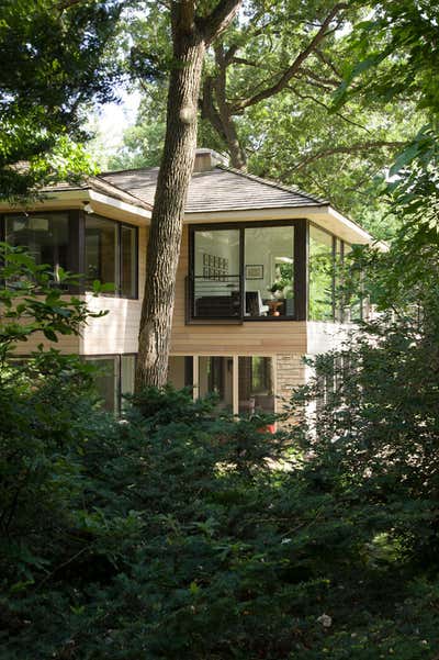  Modern Family Home Exterior. Burnham Remodel by Martha Dayton Design.