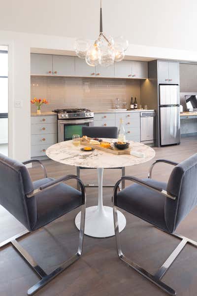  Contemporary Family Home Dining Room. Kenwood Carriage House by Martha Dayton Design.