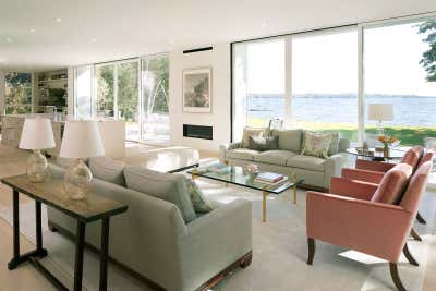  Contemporary Family Home Living Room. Lake Minnetonka Modern by Martha Dayton Design.
