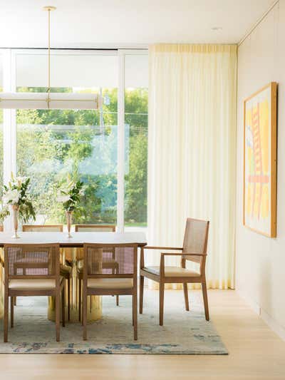 Contemporary Family Home Dining Room. Lake Minnetonka Modern by Martha Dayton Design.