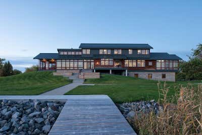  Rustic Country House Exterior. Northern Minnesota River House by Martha Dayton Design.