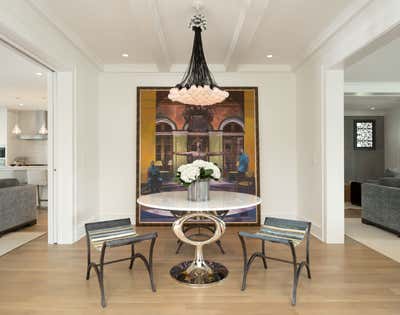 Contemporary Family Home Dining Room. Lake of the Isles Redux by Martha Dayton Design.