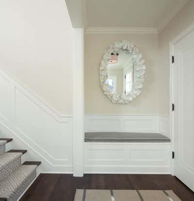  Transitional Family Home Entry and Hall. Edina Remodel by Martha Dayton Design.