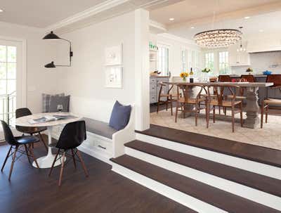  Transitional Family Home Dining Room. Edina Remodel by Martha Dayton Design.