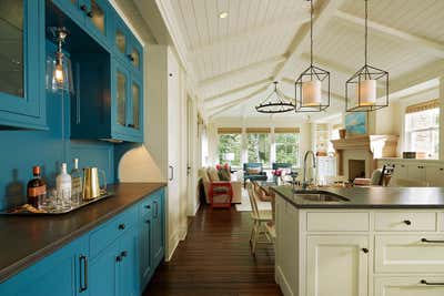  Country Family Home Kitchen. Woodland Cottage by Martha Dayton Design.