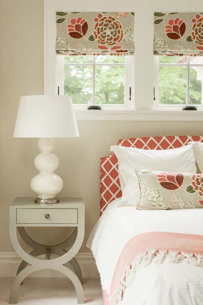  Country Family Home Bedroom. Woodland Cottage by Martha Dayton Design.