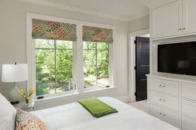 Cottage Family Home Bedroom. Woodland Cottage by Martha Dayton Design.