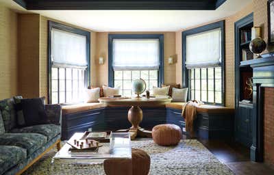  Transitional Family Home Children's Room. Historic Shingle Home in Wellesley Hills  by Nina Farmer Interiors.