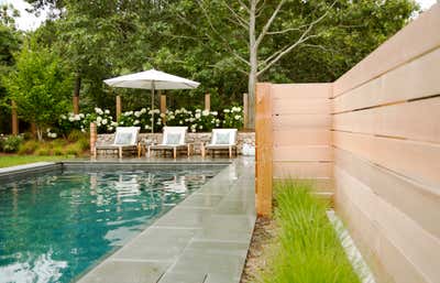 Coastal Beach House Patio and Deck. Cape Cod Beach House by Nina Farmer Interiors.