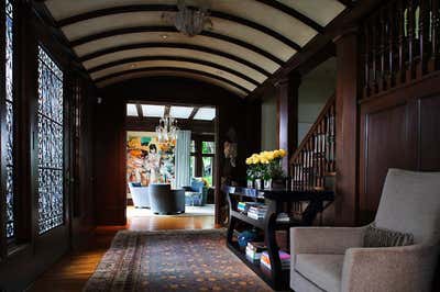  Traditional Family Home Entry and Hall. Lake of Isles Historic Renovation by Martha Dayton Design.