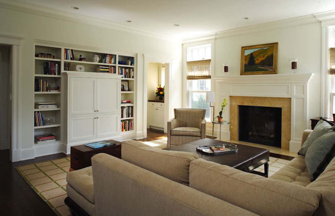 Transitional Living Room