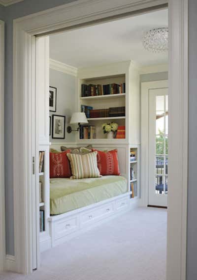  Country Family Home Bedroom. Lake of Isles Restoration by Martha Dayton Design.