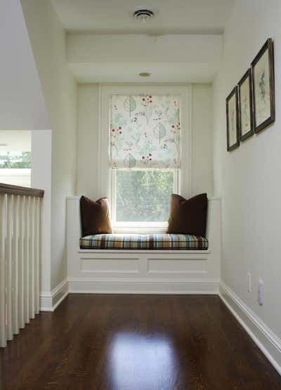  Transitional Family Home Entry and Hall. Lake of Isles Restoration by Martha Dayton Design.