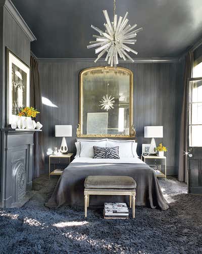 French Family Home Bedroom. Esplanade Avenue by Lee Ledbetter and Associates.