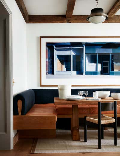  Mid-Century Modern Family Home Dining Room. Watch Hill Project by Studio Giancarlo Valle.