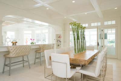  Coastal Beach House Kitchen. Hamptons Project by LJ Interiors NY.
