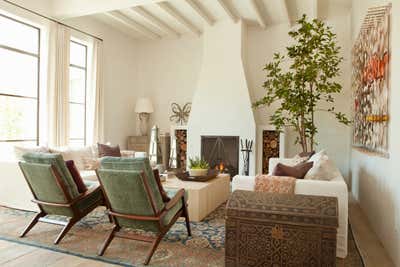  Mediterranean Family Home Living Room. Trophy Hills by Taylor Borsari Inc..