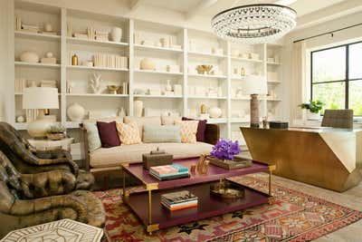 Eclectic Family Home Office and Study. Trophy Hills by Taylor Borsari Inc..