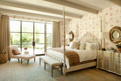  French Family Home Bedroom. Trophy Hills by Taylor Borsari Inc..