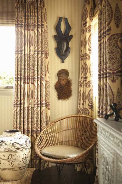  Moroccan Family Home Bedroom. Lagunita by Taylor Borsari Inc..