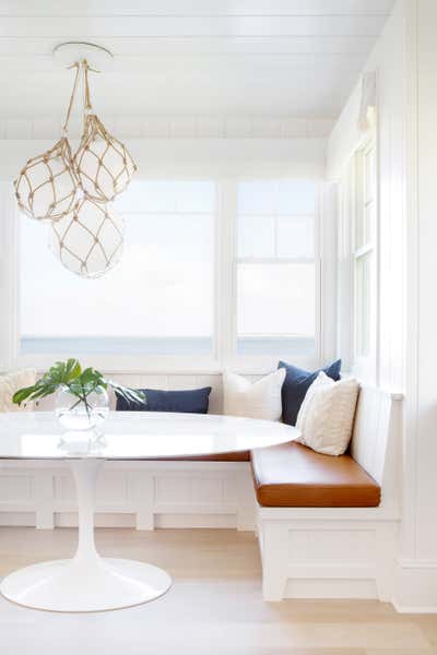 Beach Style Beach House Kitchen. North Fork Waterfront by Chango & Co..
