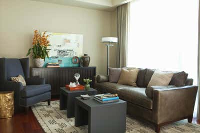  Transitional Apartment Living Room. Panorama by Taylor Borsari Inc..