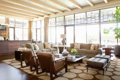  Mid-Century Modern Family Home Living Room. Soaring Bird by Taylor Borsari Inc..