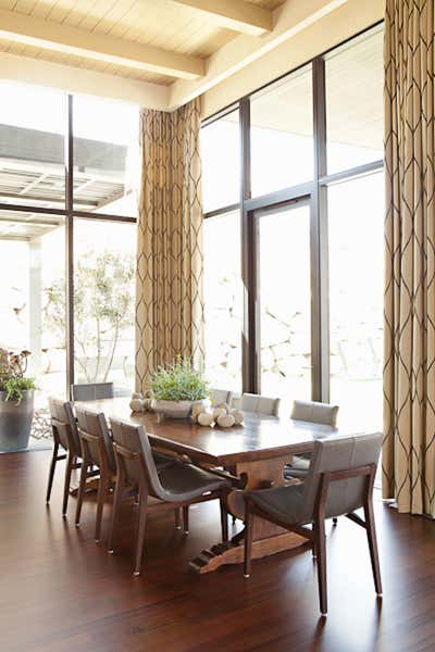  Mid-Century Modern Family Home Dining Room. Soaring Bird by Taylor Borsari Inc..