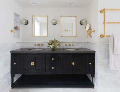  Transitional Vacation Home Bathroom. Marina by Stefani Stein.