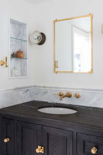  Transitional Vacation Home Bathroom. Marina by Stefani Stein.