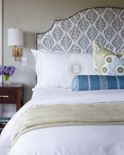  Transitional Family Home Bedroom. East Coast Meets West by Dehn Bloom Design.