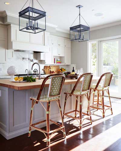  Country Family Home Kitchen. East Coast Meets West by Dehn Bloom Design.