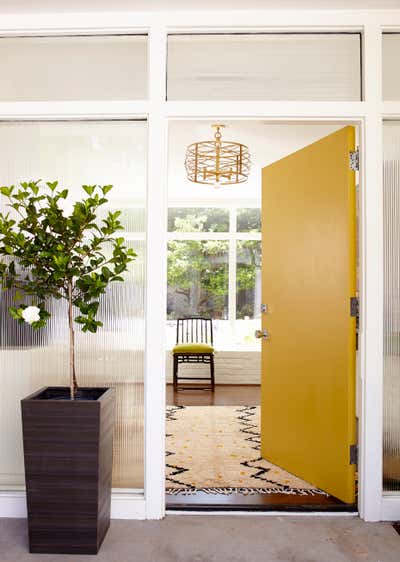  Mid-Century Modern Family Home Entry and Hall. Mid-Century Remodel by Aida Interior Designs.