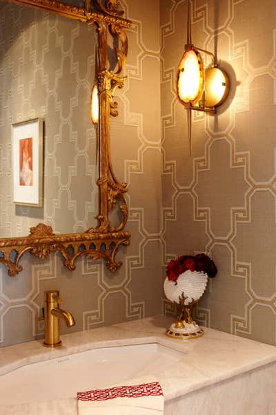  Mid-Century Modern Family Home Bathroom. Mid-Century Remodel by Aida Interior Designs.