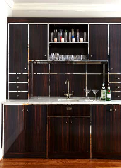  Modern Family Home Bar and Game Room. In Living Glamour by Aida Interior Designs.