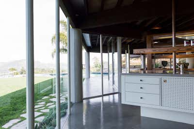  Modern Industrial Family Home Kitchen. Lautner Harpel House by Mark Haddawy.